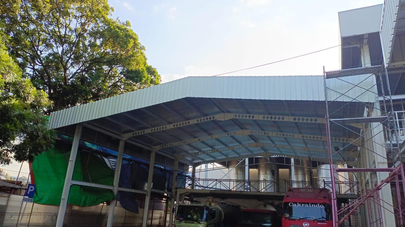 Coating Area Produksi, Building Extension, Fasilitas Umum